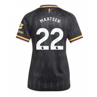 Zenski Nogometni Dres Aston Villa Ian Maatsen #22 Gostujuci 2026-27 Kratak Rukav